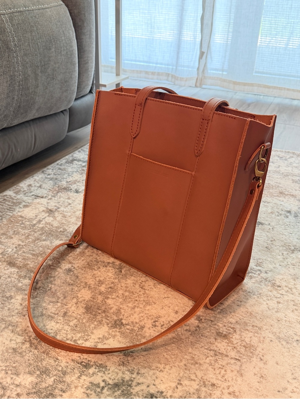 Portland Leather Large Lola Sunkissed